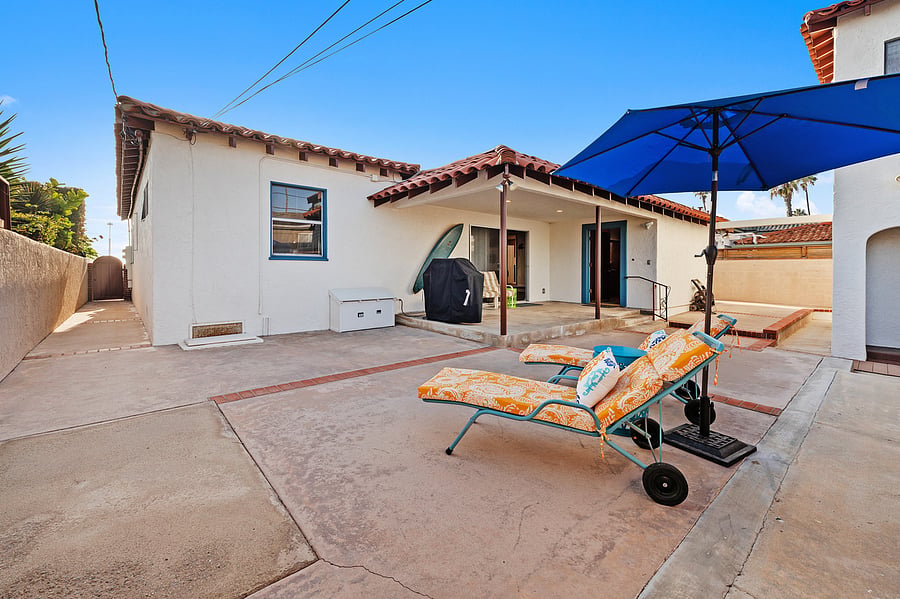 Back Patio and Grill Area