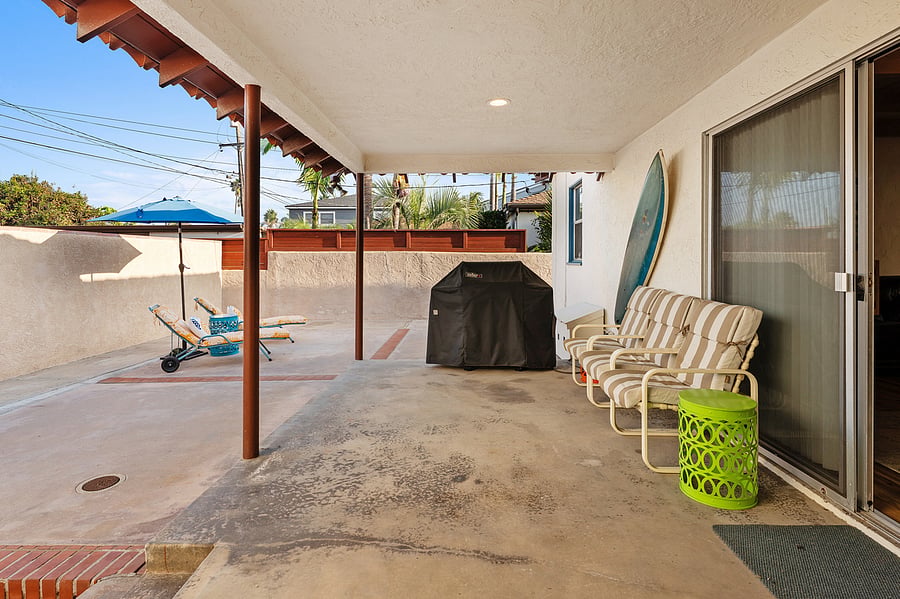 Back Patio and Grill