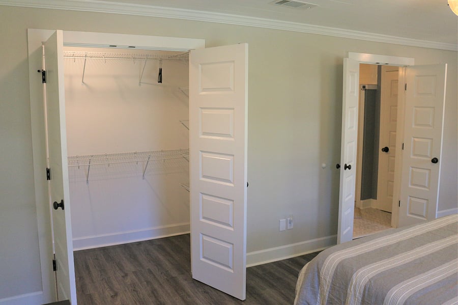 primary bedroom closet