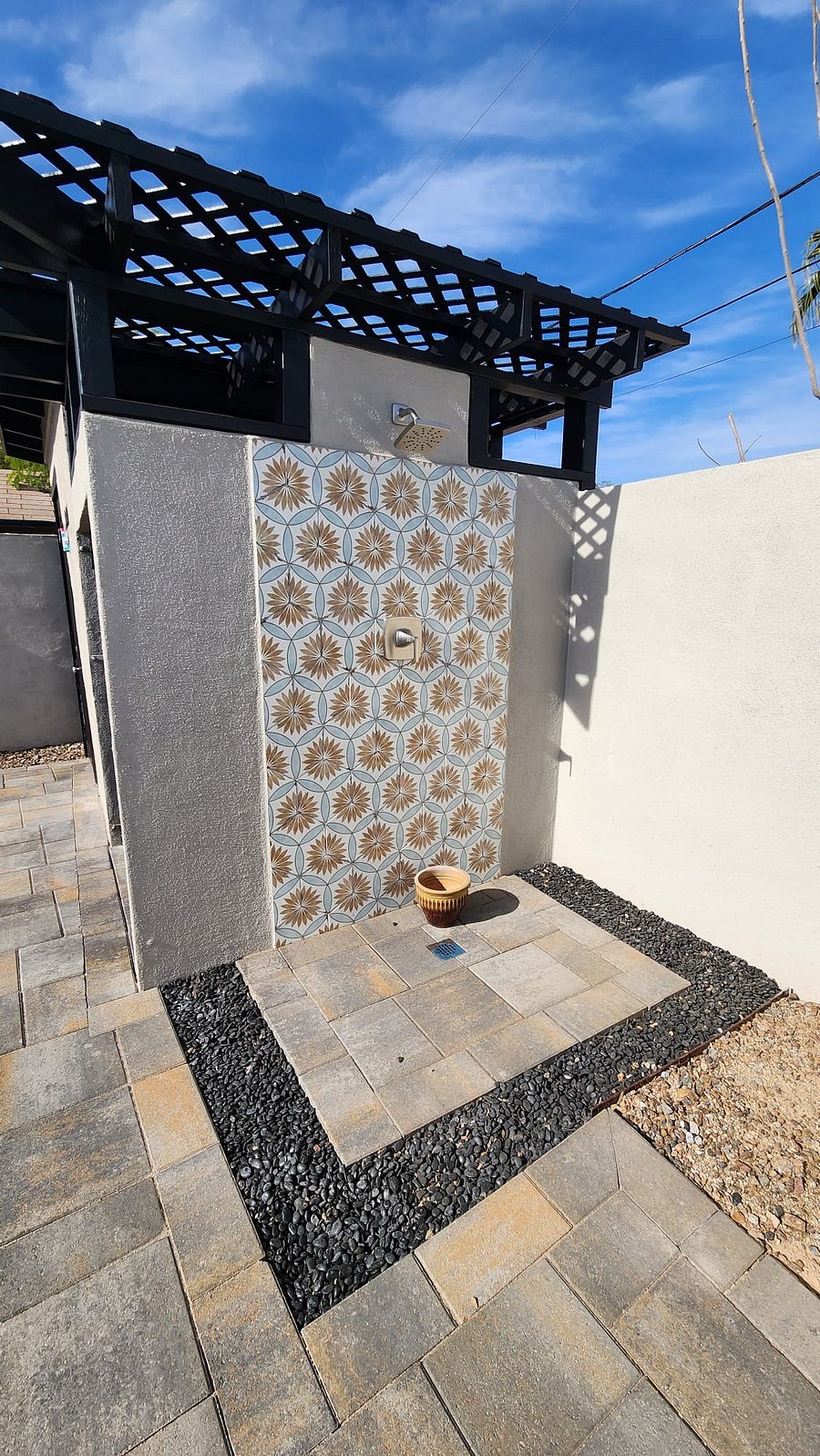 Outdoor shower