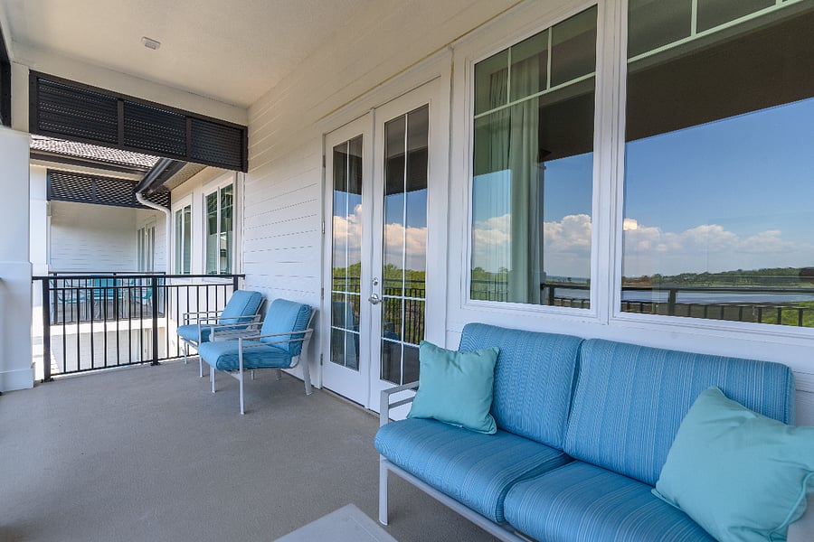 Wrap-around balconies