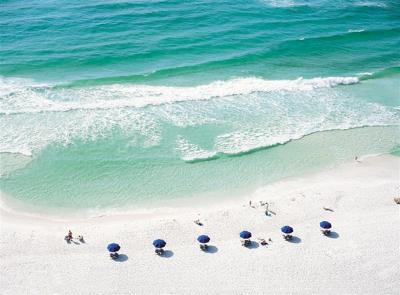 7 miles of white sand beaches