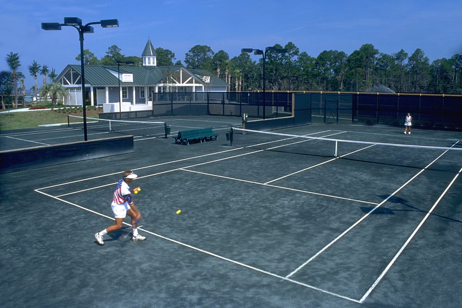 Championship clay courts