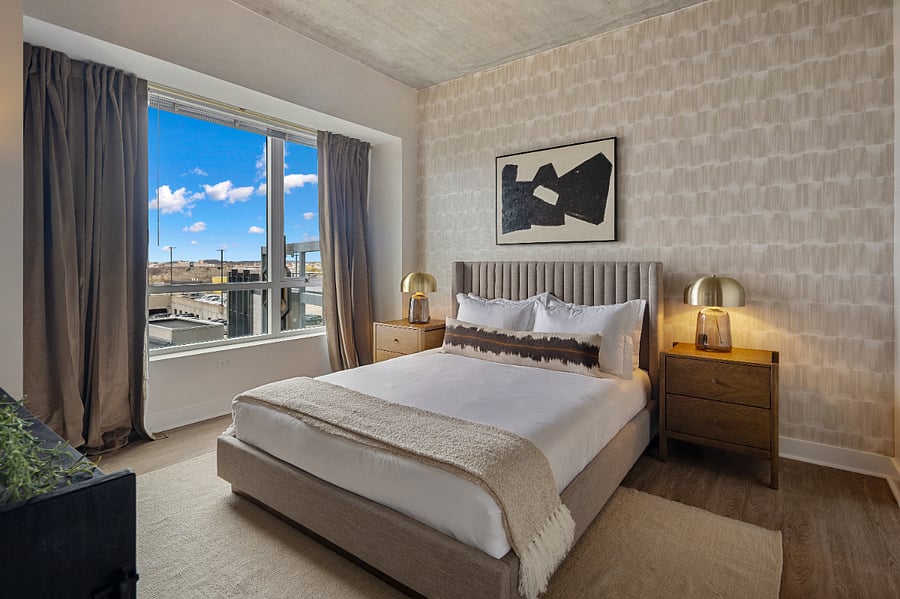 Where luxury feels effortless and sleep comes naturally.
Relax in a bedroom curated for calm, comfort, and clarity.