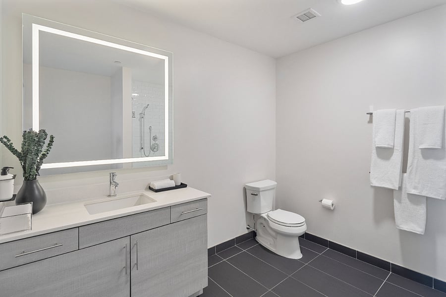 Designed with clarity and comfort in mind. A clean, modern bathroom for effortless daily routines.