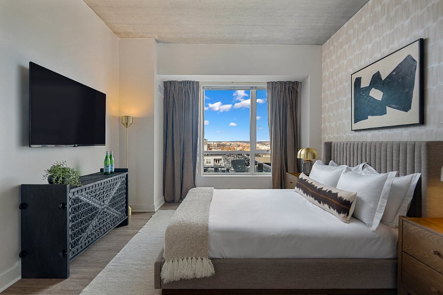 Where comfort and elegance meet in perfect harmony.
Rest easy in a bedroom crafted for restorative sleep.