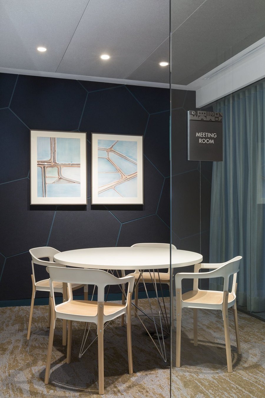 tylish, functional, and designed for clarity. A conference room built to support productive conversations.