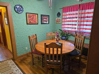 Dining area across from kitchen