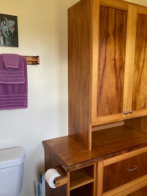 Master bathroom.