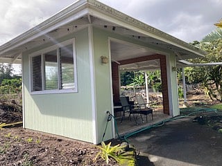 The cabana that is so restful.