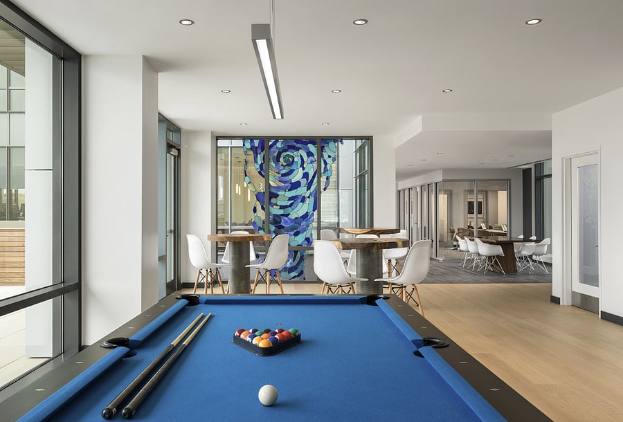 A sophisticated game space with warm, inviting ambiance.
Perfect for friendly competition or leisurely breaks.