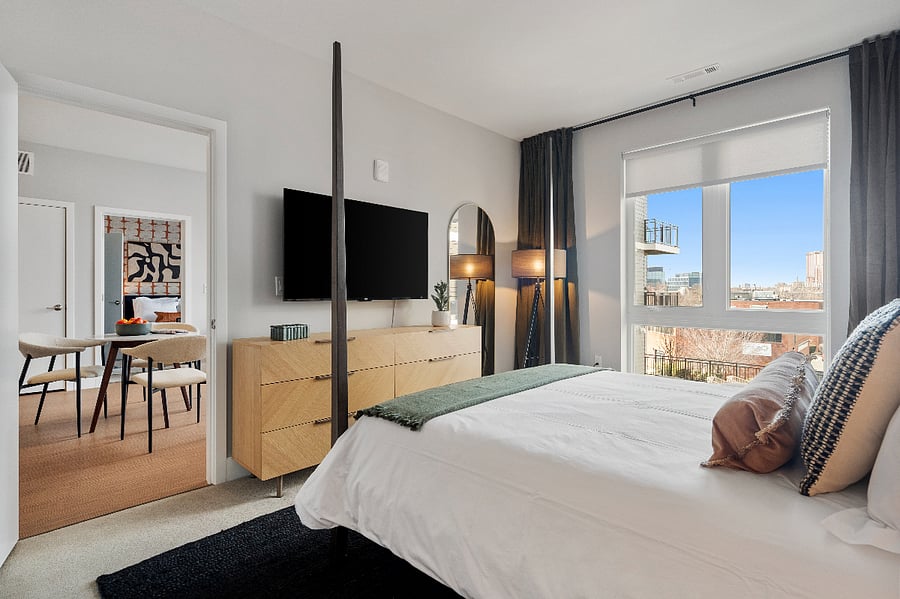 Where comfort and elegance meet in perfect harmony.
Rest easy in a bedroom crafted for restorative sleep.