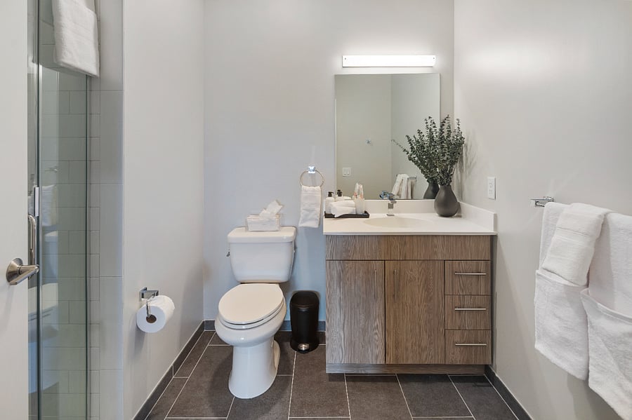 Designed with clarity and comfort in mind. A clean, modern bathroom for effortless daily routines.