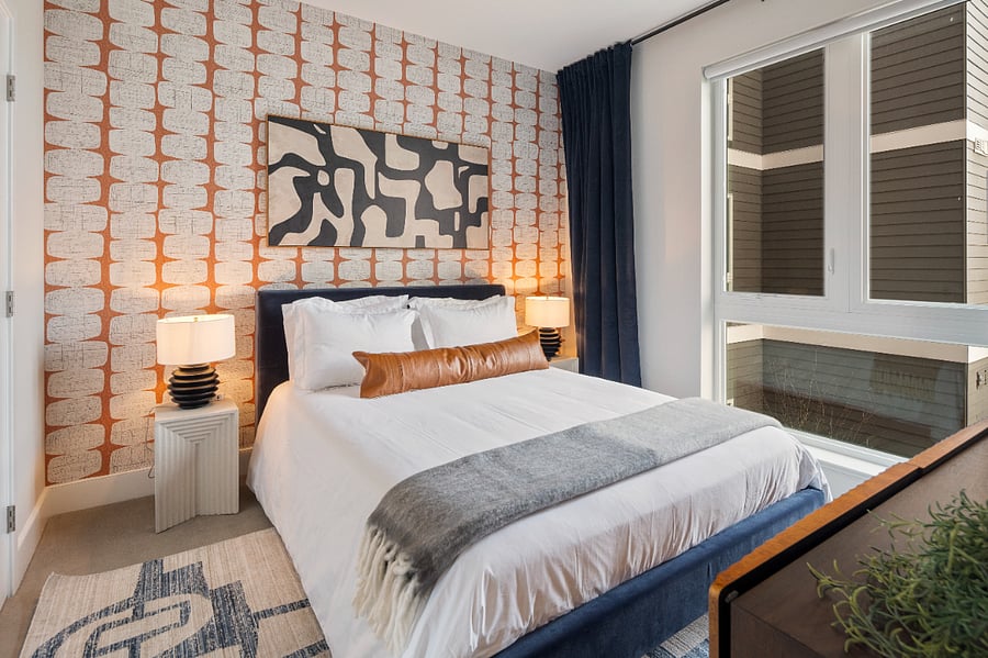 A soothing atmosphere designed for deep rest. Experience comfort elevated by refined simplicity.