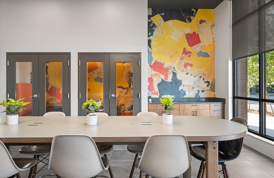 A warm and elegant communal dining space designed for shared moments.
Gather, connect, and enjoy meals in a beautifully curated setting.