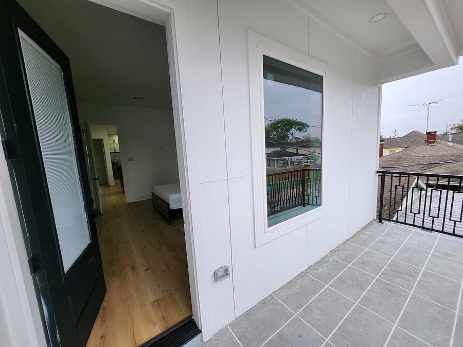 Private balcony