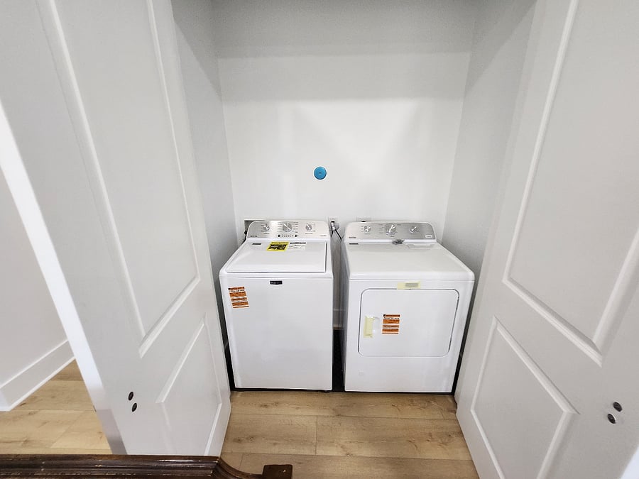 Washer and dryer in unit