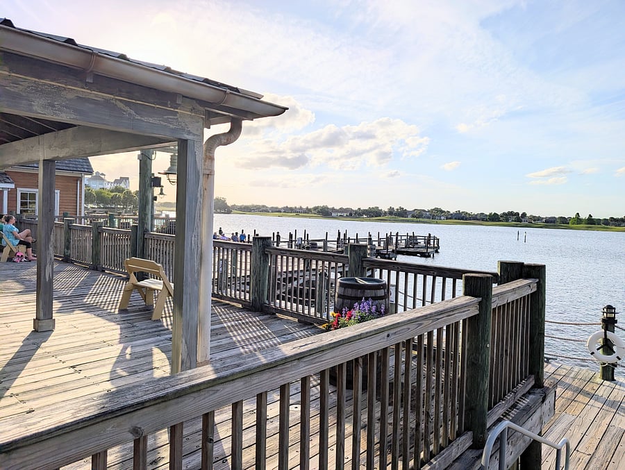 Waterfront at Lake Sumpter Landing.