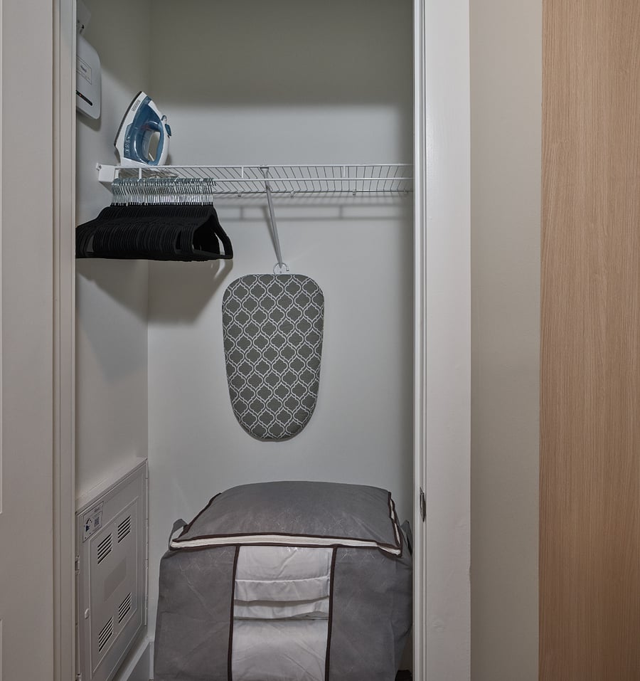 Utility area for your convenience. All in.