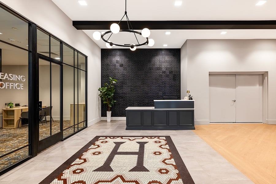 Luxurious lobby area with style befitting for the elite service and stay we offer.