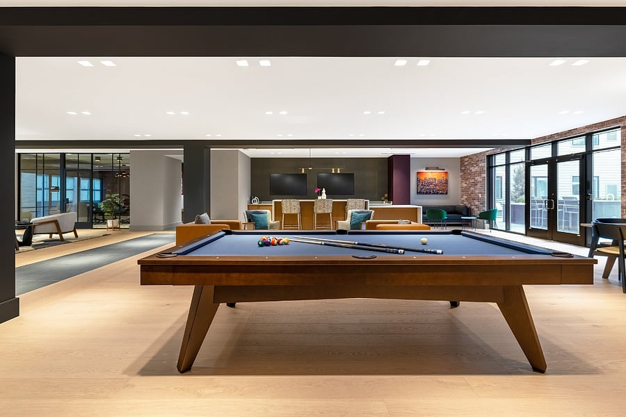 Billiard board with all the right amenity for having fun.