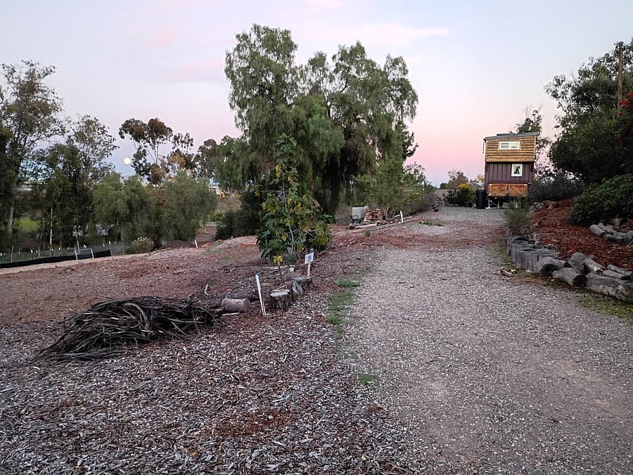 This is the driveway for parking.