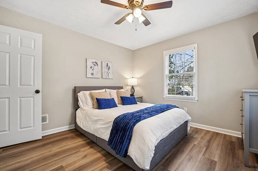 Bedroom 1 with Queen Bed