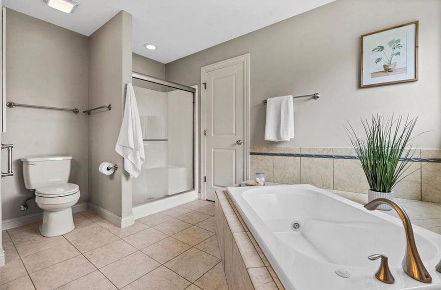 Primary personal bathroom