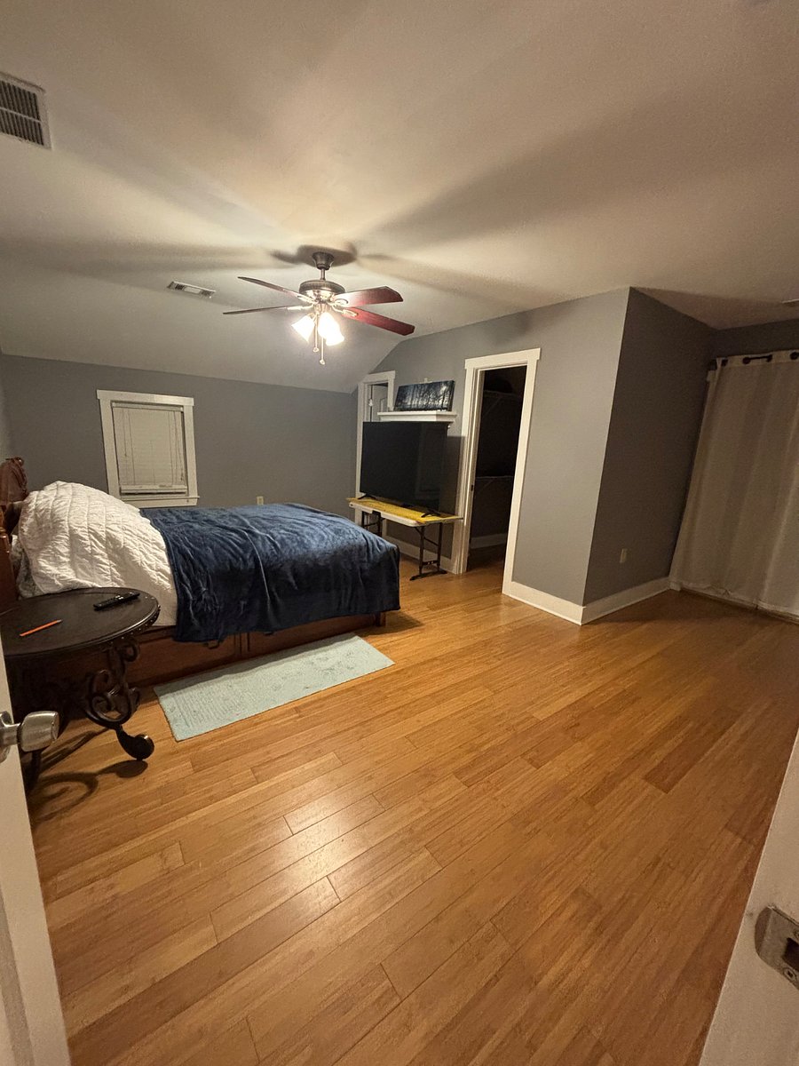 Main Bedroom with two walk in closets