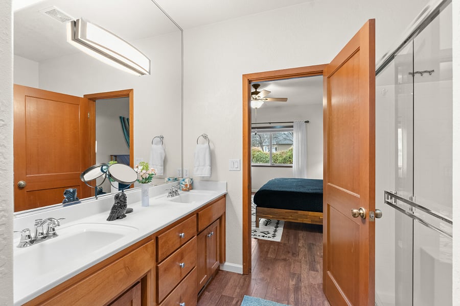 Walk in shower Master bath 