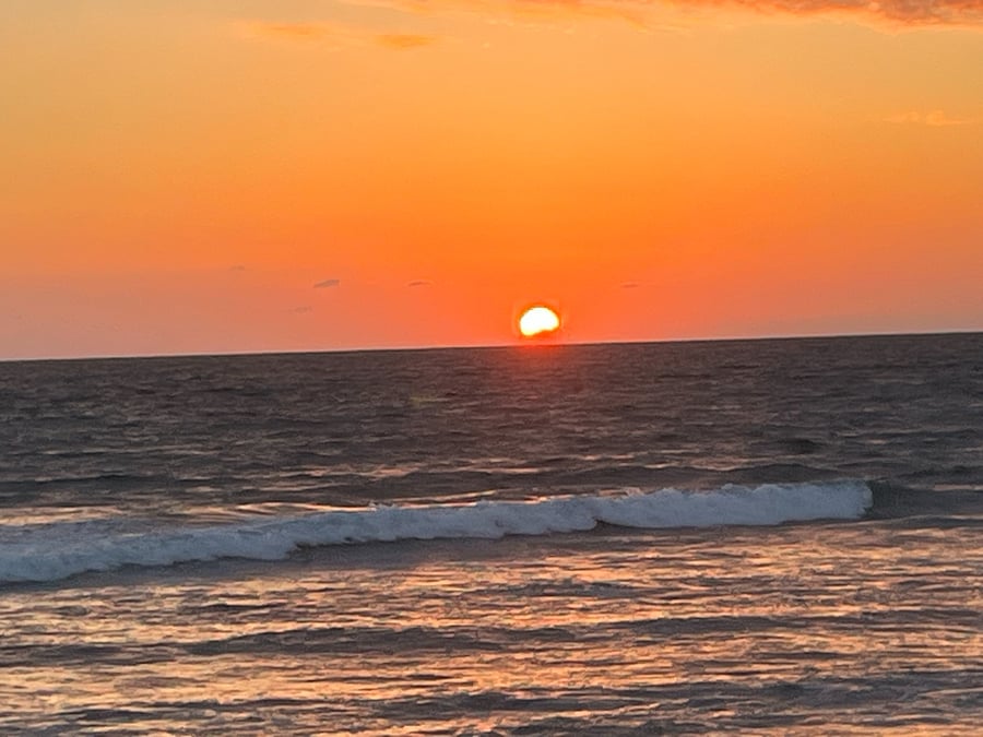 Join the rest of Carlsbad at the beach for "the golden hour" to watch the sunset. 