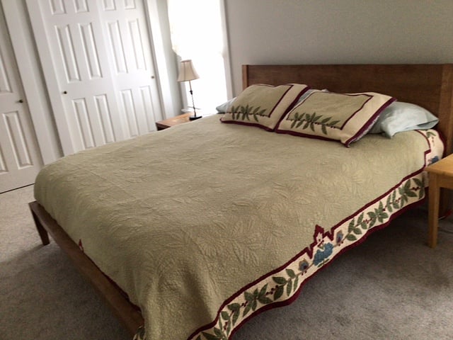 Master Bedroom with King Size bed-second floor