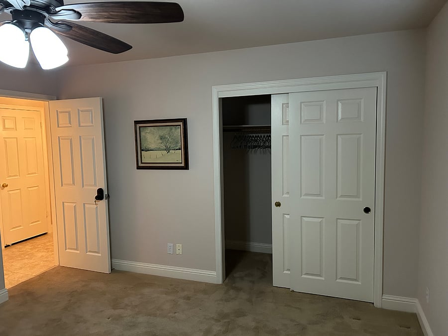 Built i n closet.