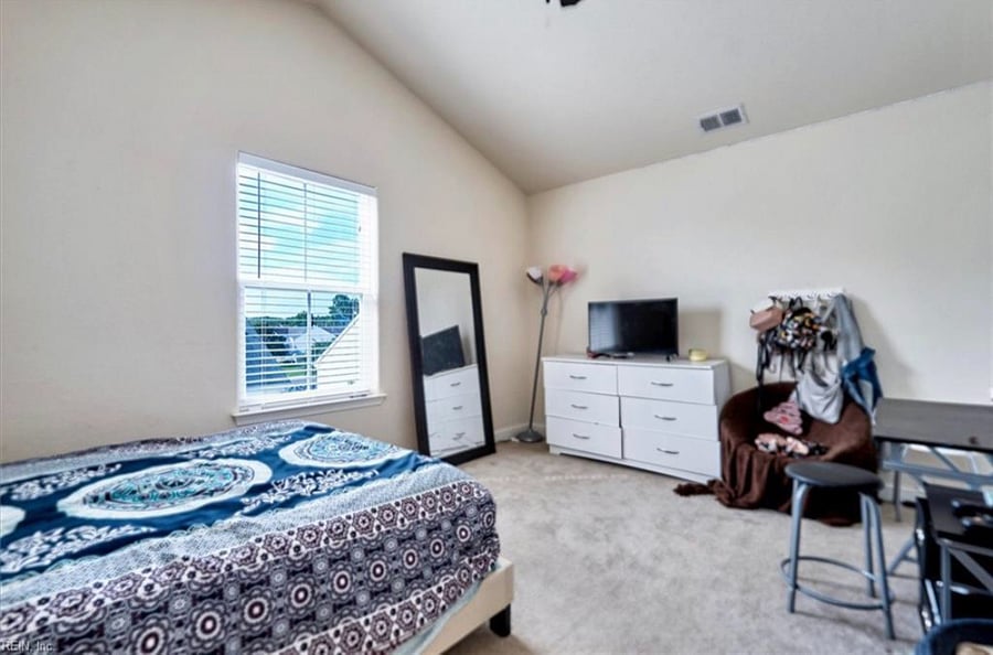 Room #3  $1,150/month
Features: Full bed, shared bathroom with room 4