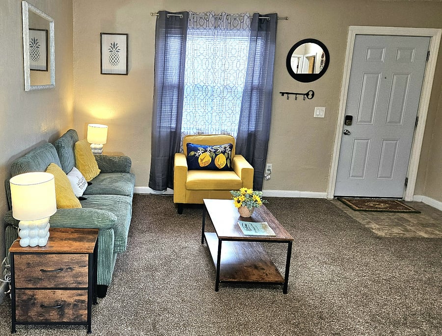 A cozy space to unwind