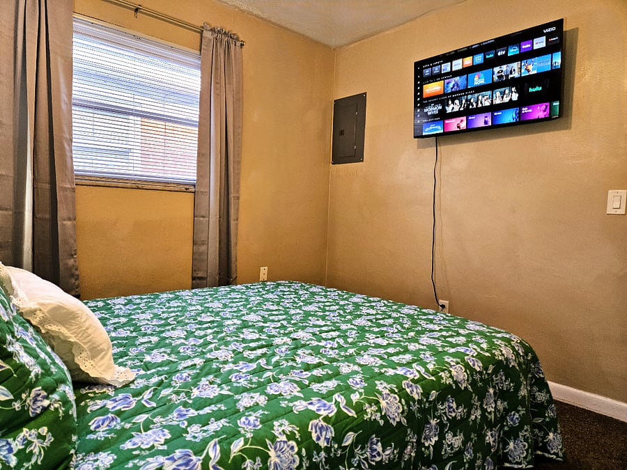 With a TV in every bedroom, everyone can watch their favorite show whenever they like!