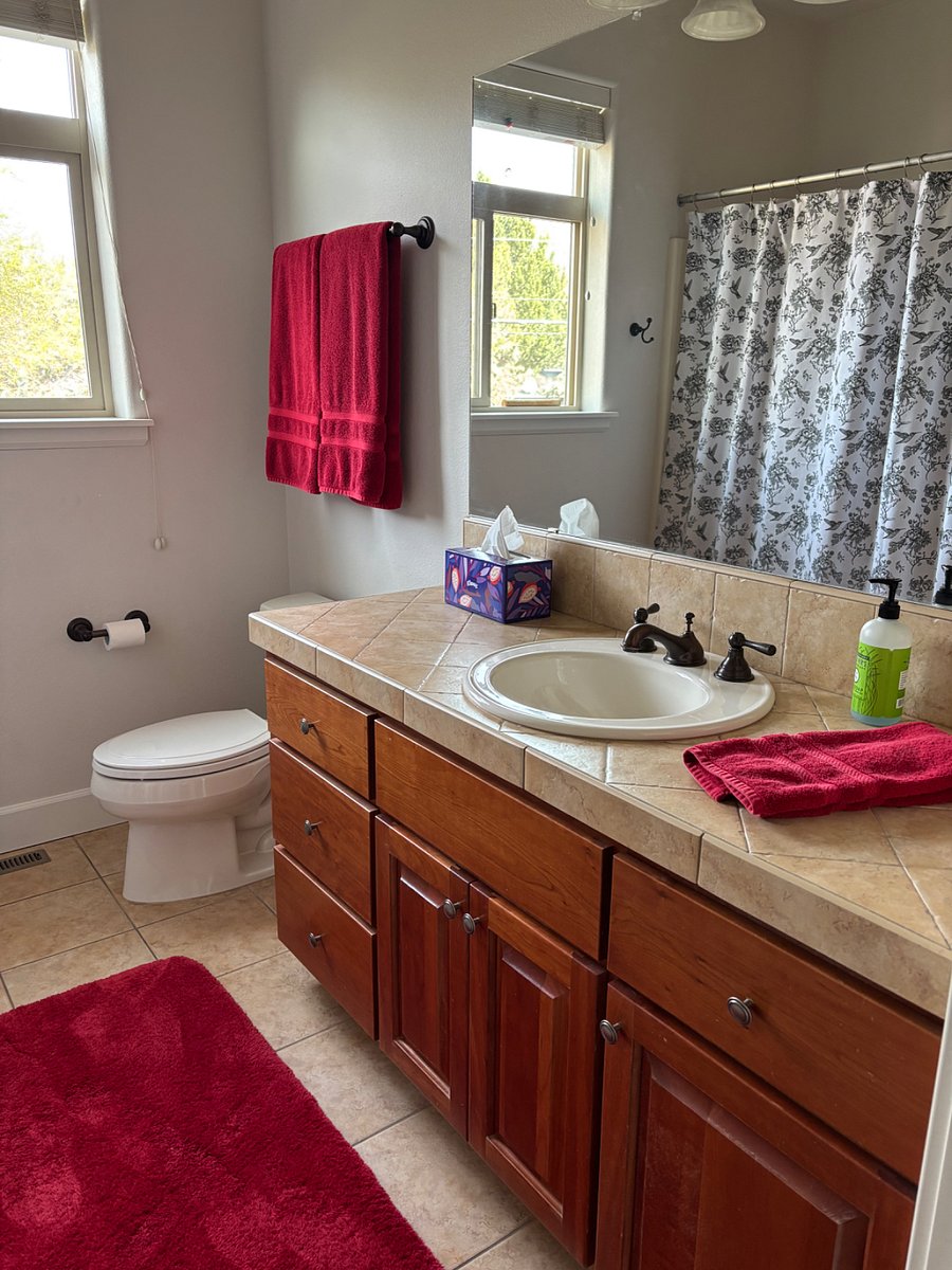 Your private bathroom