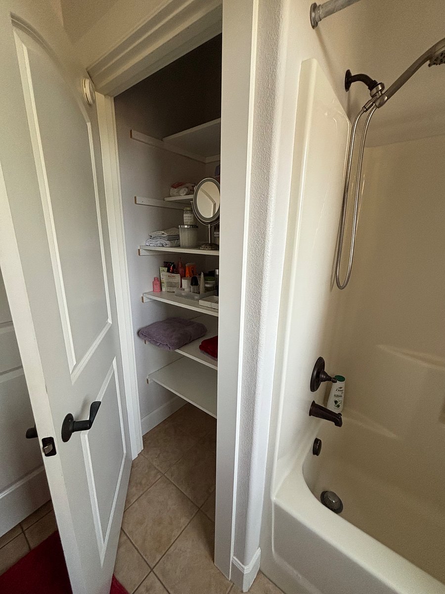 Bathroom Storage closet