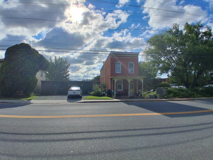S. Carroll Street Parking Area front of house