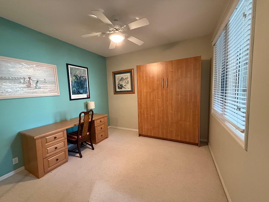 3rd bedroom queen murphy bed
