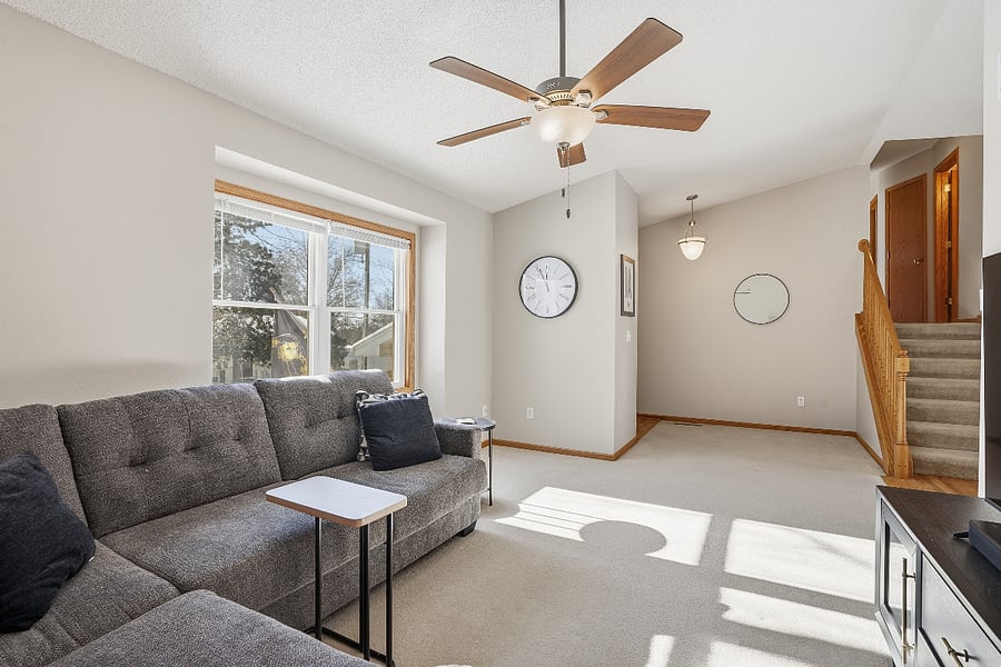 Comfortable, relaxing and inviting space.