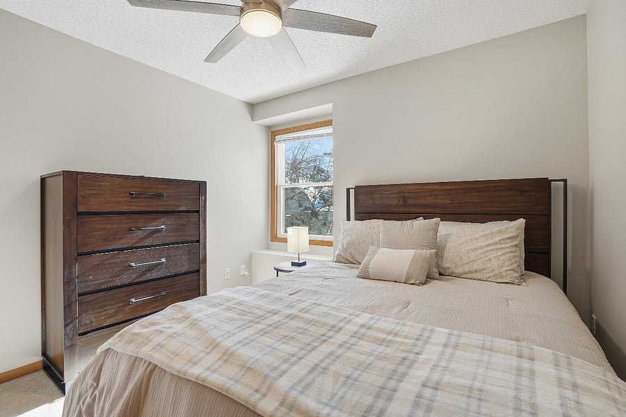 One of two other guest bedrooms with brand new furniture and mattresses.