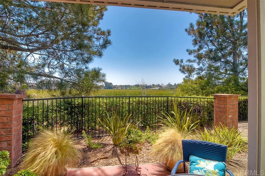 Patio view of the Lagoon