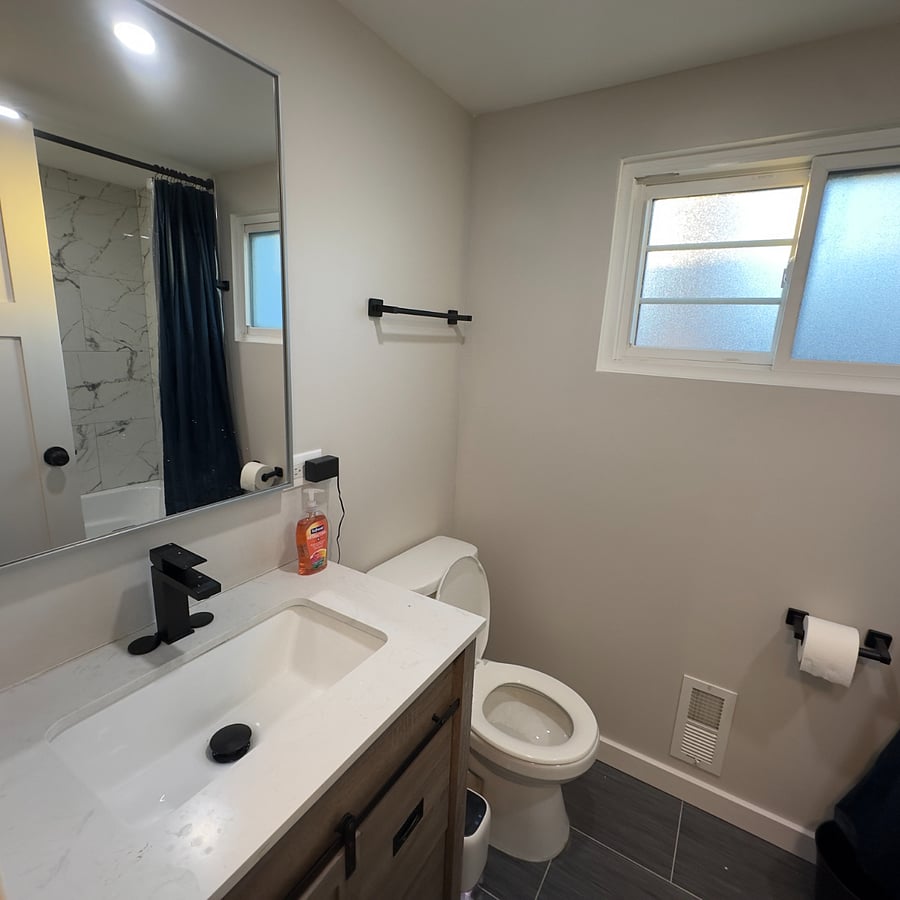 Second floor bathroom