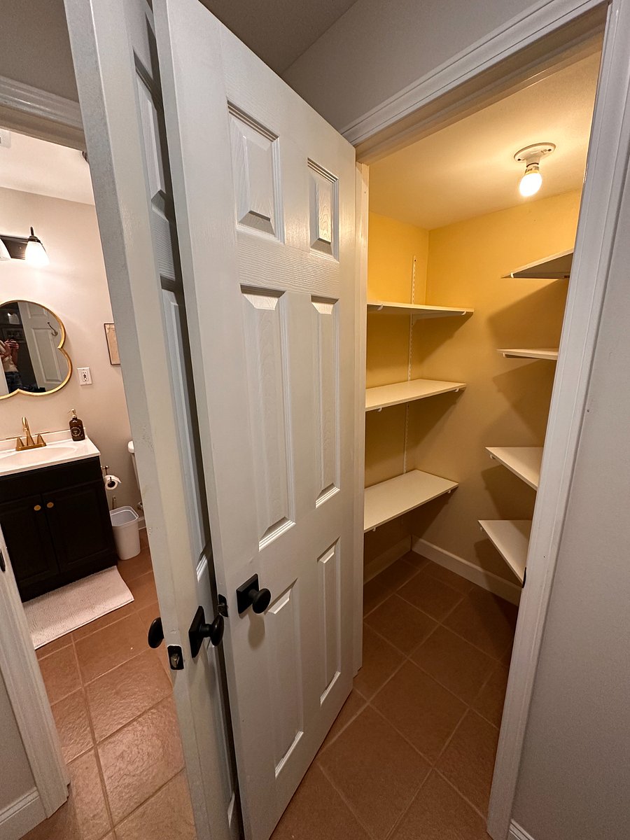 Another hall/linen closet for storage outside bathroom