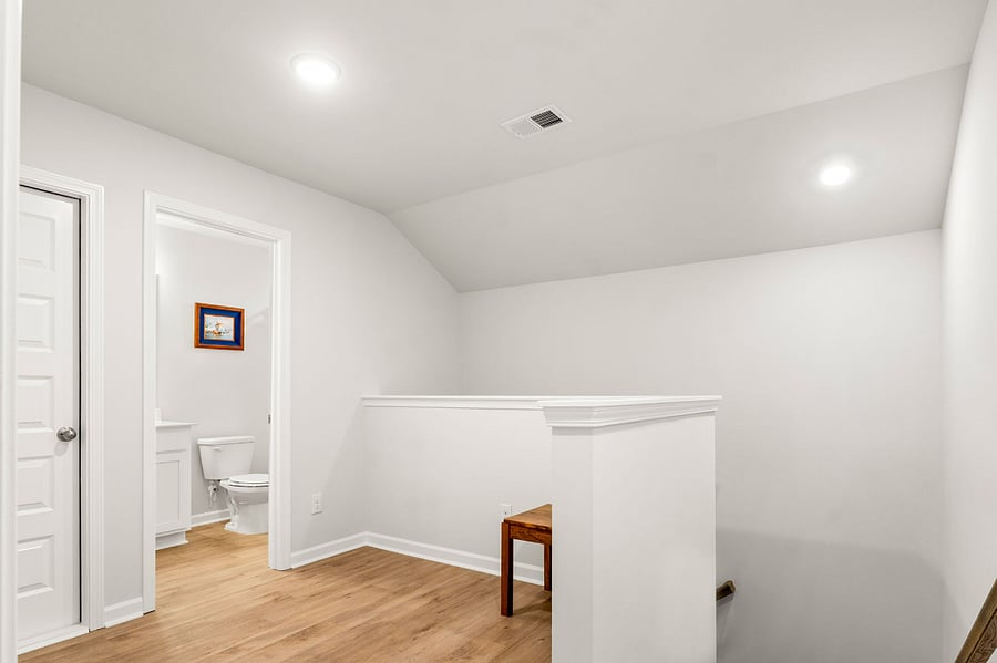 Alcove located near upstairs bedroom.