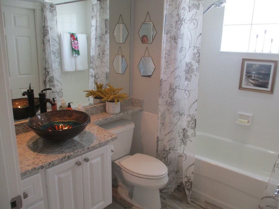 3rd full bath (ground floor)