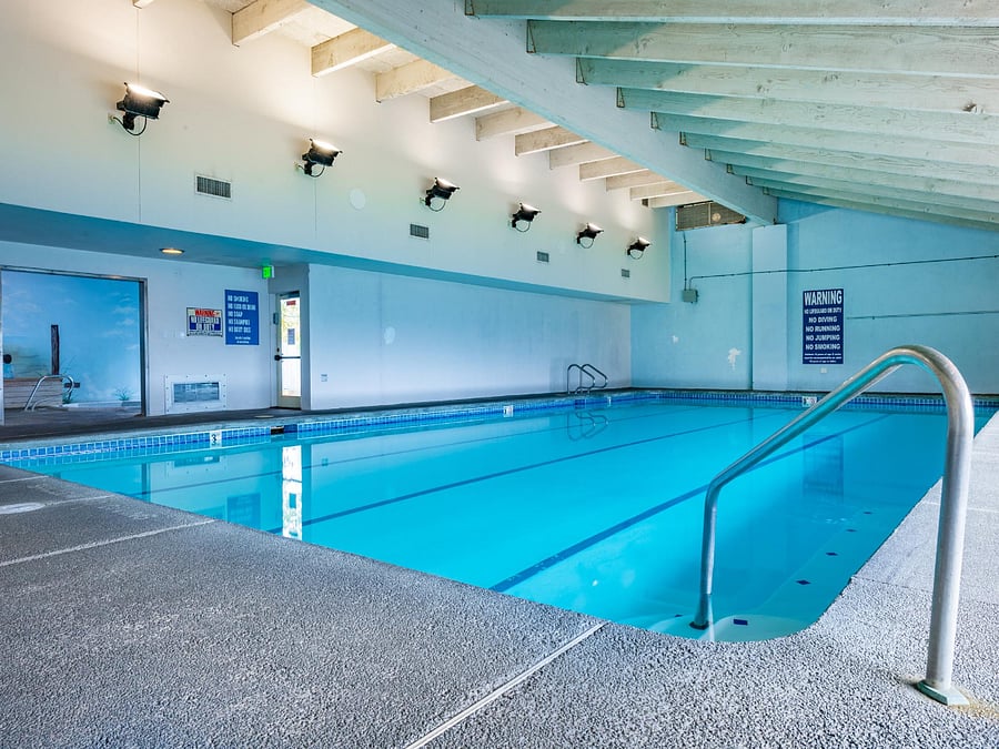 Indoor pool in Clubhouse.