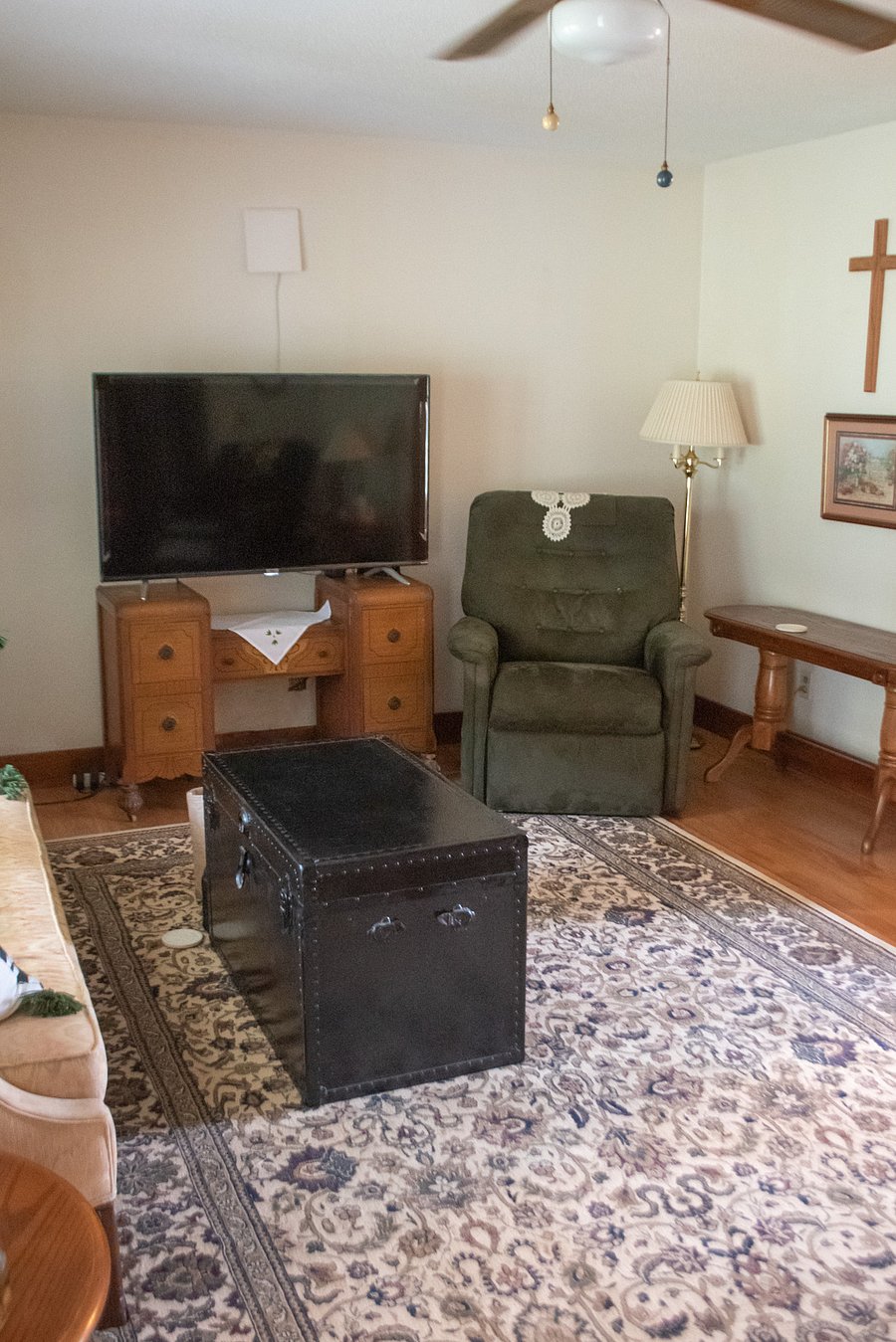 Living room with Smart TV