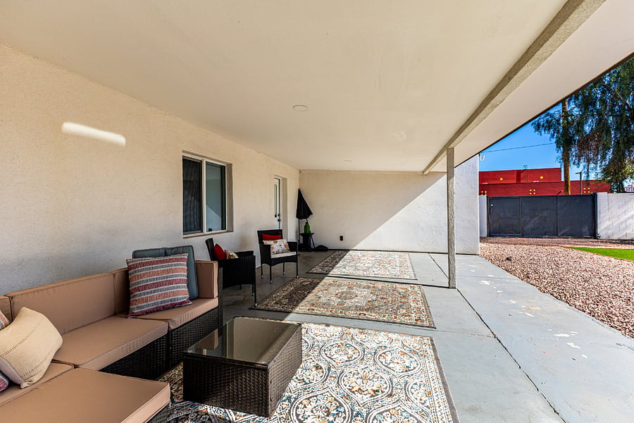 Backyard Patio 
